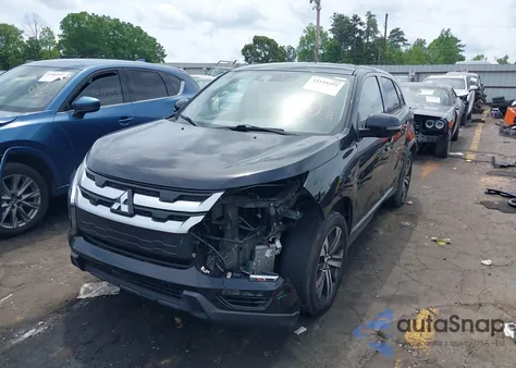 2020 Mitsubishi Outlander Sport 2.0 Be Awc из США, поврежденный, VIN JA4AR3AU9LU008800